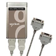 Socket Dual Serial I/O PC Card - serial adapter - 2 ports