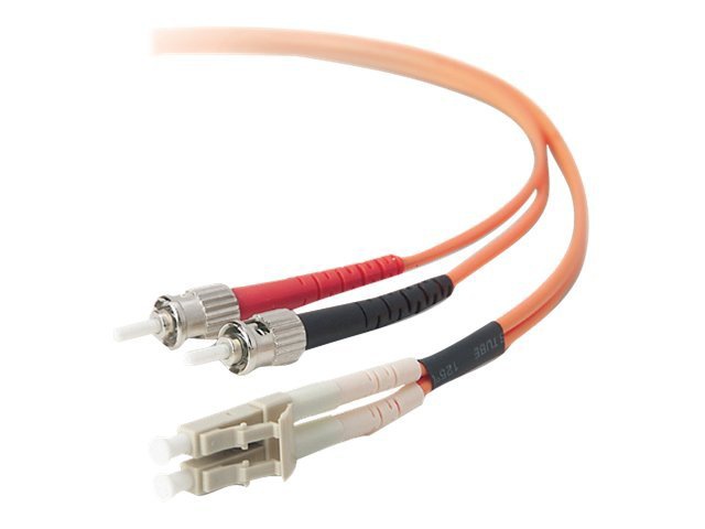 CDW 1 Meter Multimode LC/ST Duplex Fiber Optic Patch Cable