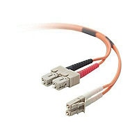 Belkin 6.6ft Duplex Fiber Patch Cables - Orange