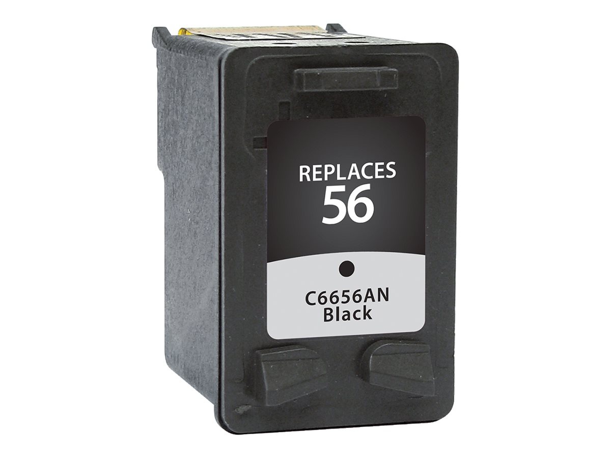 Clover Imaging Group - black - compatible - remanufactured - ink cartridge (alternative for: HP 56)