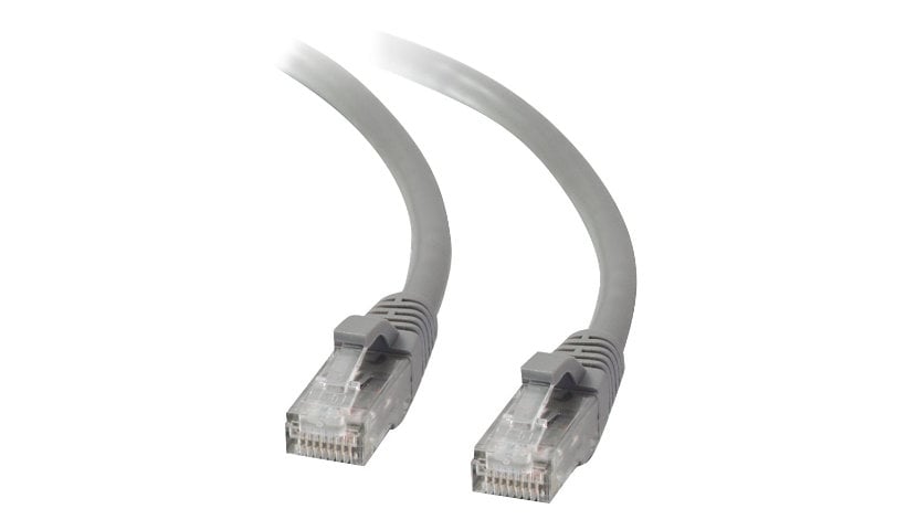 C2G 7ft Cat5e Snagless Unshielded (UTP) Ethernet Cable - Cat5e Network Patch Cable - PoE - Gray