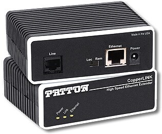 Patton CopperLink Multi Rate 50Mbps Ethernet Extender Kit 2 units