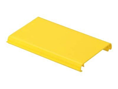 Panduit FiberRunner FRHC4YL6 4x4 Snap-On Hinged Cable Raceway Cover