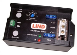 Lind 11-16V Protect Car Battery Voltage Shutdown Timer