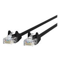 Belkin Cat6 7ft Black Ethernet Patch Cable, UTP, 24 AWG, Snagless, Molded, RJ45, M/M, 7'