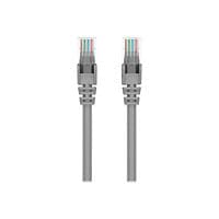 Belkin Cat6 25ft Grey Ethernet Patch Cable, UTP, 24 AWG, Snagless, Molded, RJ45, M/M, 25'