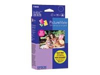 Epson Print Pack T5846 - 1 - color (cyan, magenta, yellow, black) - print cartridge / paper kit
