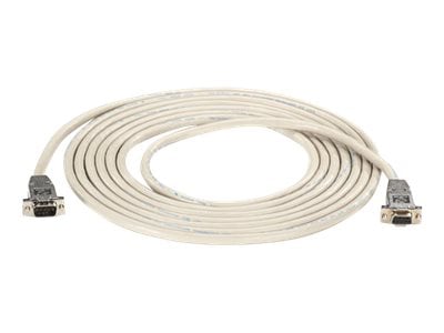 Black Box - null modem cable - DB-9 to DB-9 - 10 ft