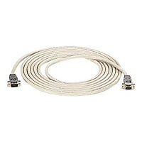 Black Box - null modem cable - DB-9 to DB-9 - 10 ft