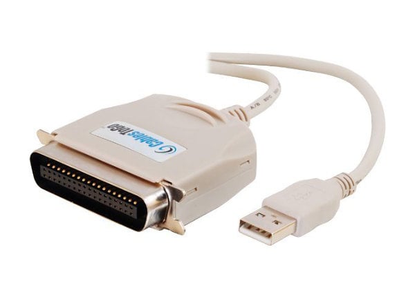 Rede Generalife Gøre husarbejde C2G 6ft USB to C36 Parallel Printer Adapter Cable - 16898 - USB Cables -  CDW.com