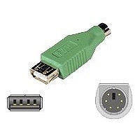 C2G USB A to PS/2 Adapter Converter - Keyboard or Mouse PS/2 Adapter - F/M
