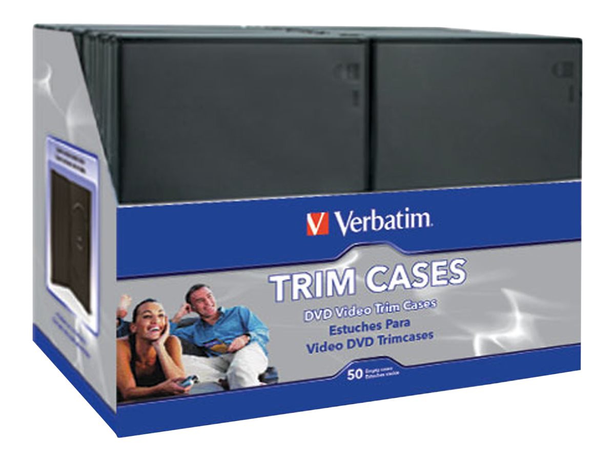 Verbatim DVD Video Trimcases storage DVD jewel case