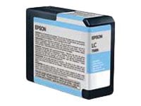 Epson T580 - light cyan - original - ink cartridge