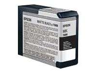 Epson T580 - matte black - original - ink cartridge