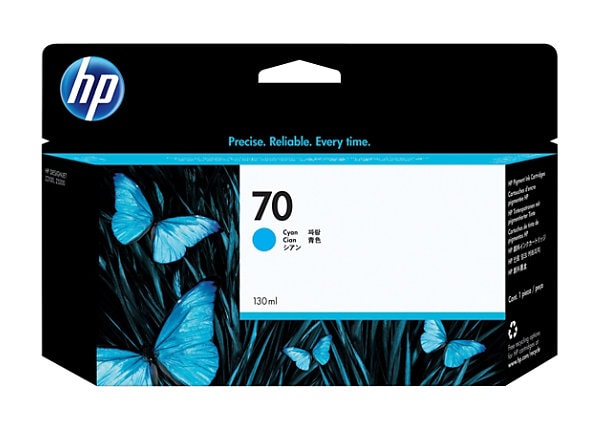 HP 70, (C9452A) Cyan Original Ink Cartridge HP 70, (C9452A) Cyan Original Ink Cartridge