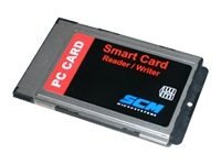 SCM SCR243 - SMART card reader - PC Card