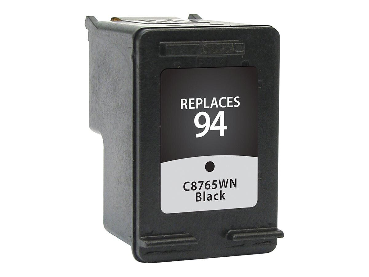Clover Remanufactured Ink for HP 94 (C8765WN), Black, 480 page yield
