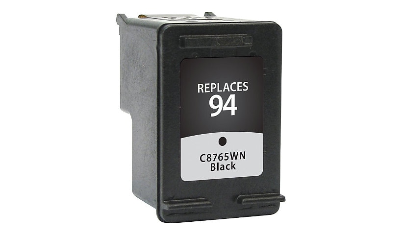 Clover Remanufactured Ink for HP 94 (C8765WN), Black, 480 page yield