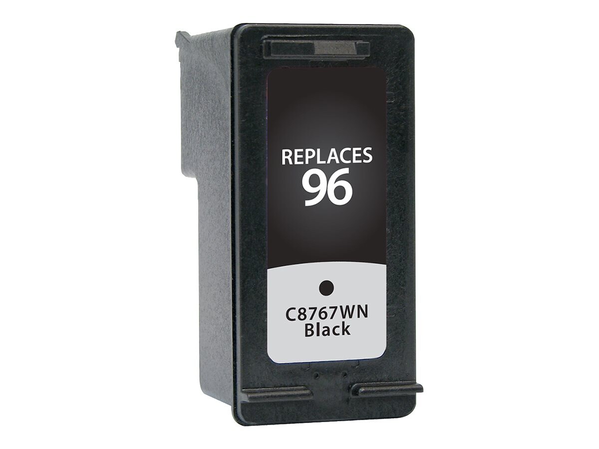 Clover Remanufactured Ink for HP 96 (C8767WN), Black, 860 page yield