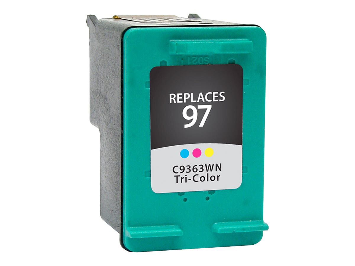 Clover Remanufactured Ink for HP 97 (C9363WN), Tri-Color, 560 page yield