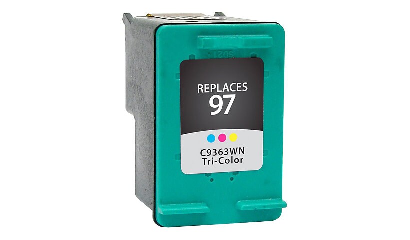 Clover Remanufactured Ink for HP 97 (C9363WN), Tri-Color, 560 page yield