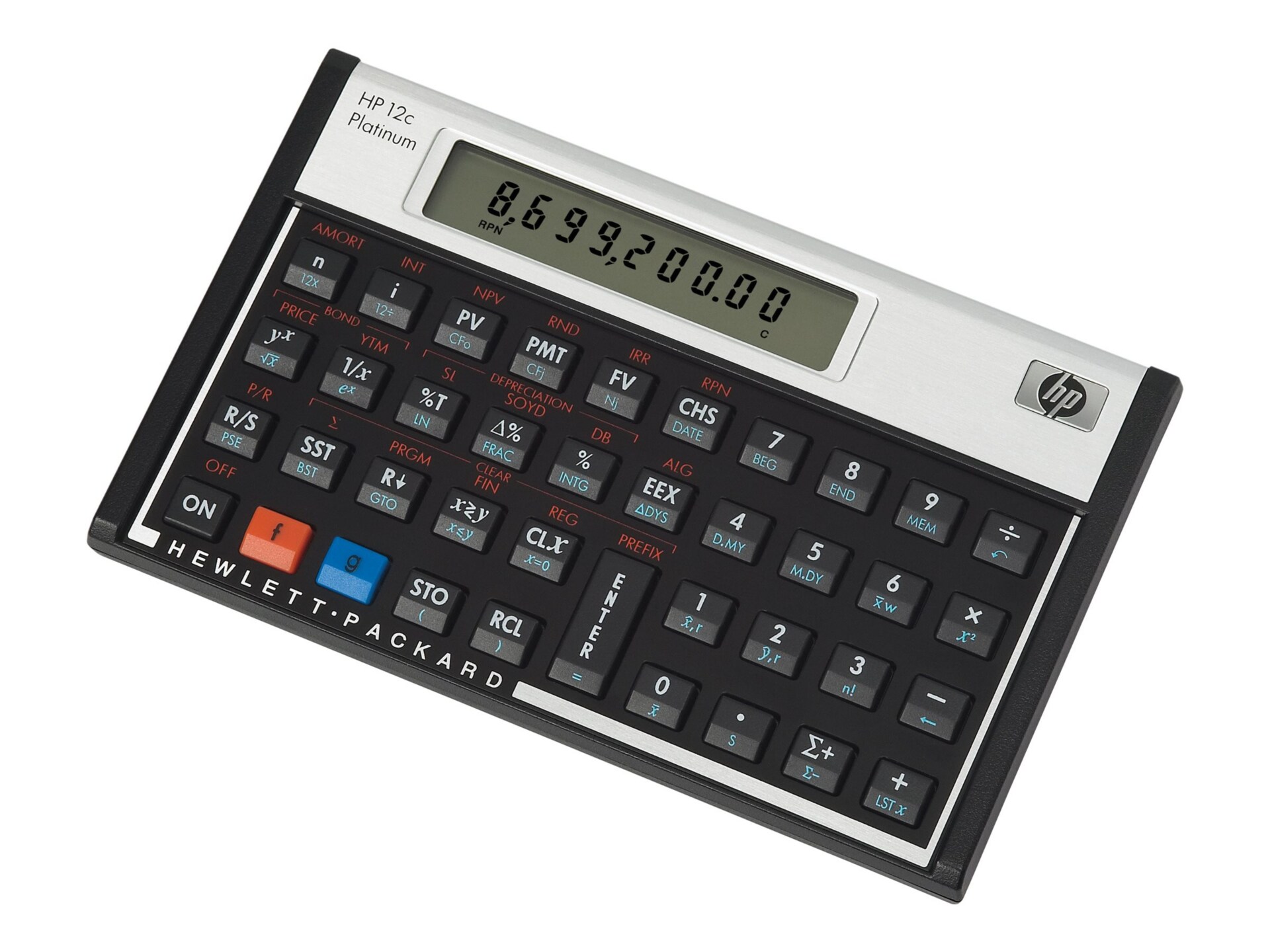Hp 12c Platinum Financial Calculator F2231aa Aba