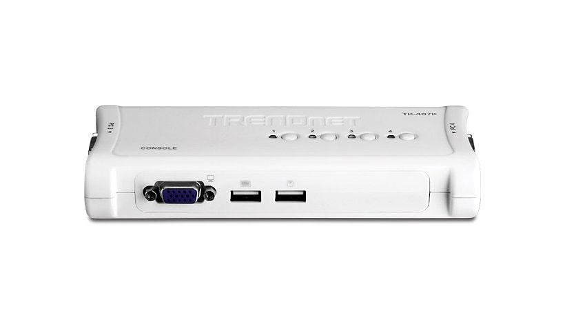 Trendnet 4 Port USB KVM Switch Kit