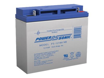 Power-Sonic PS-12180 - UPS battery - lead acid - 18 Ah