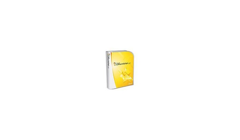 Microsoft Office InfoPath 2007 - license - 1 PC