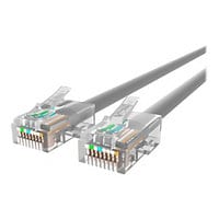 Belkin Cat5e/Cat5 7ft Grey Ethernet Patch Cable, No Boot, PVC, UTP, 24 AWG, RJ45, M/M, 350MHz, 7'