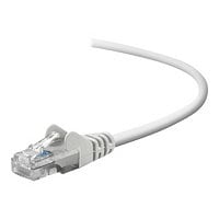 Belkin Cat5e/Cat5 25ft Grey Ethernet Patch Cable, No Boot, PVC, UTP, 24 AWG, RJ45, M/M, 350MHz, 25'