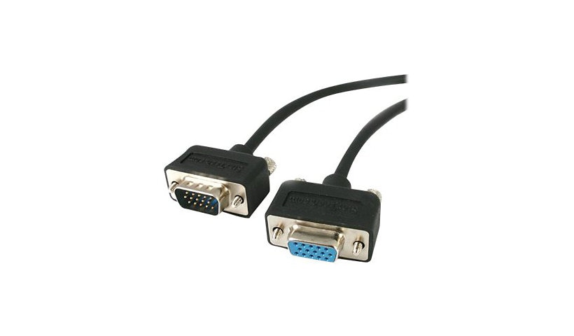 StarTech.com 15 ft Low Profile High Resolution VGA Extension Cable HD15 M/F