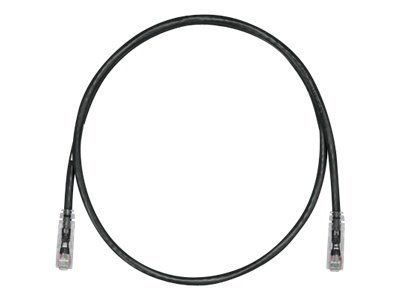 Panduit TX6 PLUS patch cable - 40 ft - black