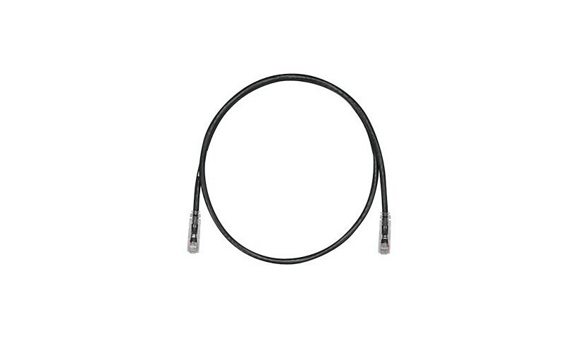 Panduit TX6 PLUS patch cable - 40 ft - black
