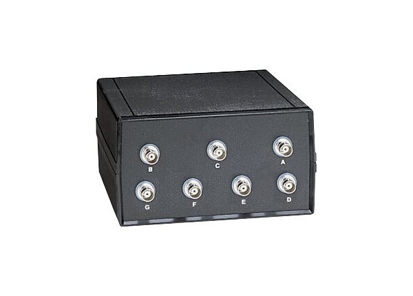 Black Box 6 Port Coax Switch