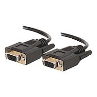 C2G 6ft Serial Cable - RS232 Serial Cable -  DB9 to DB9 - F/F
