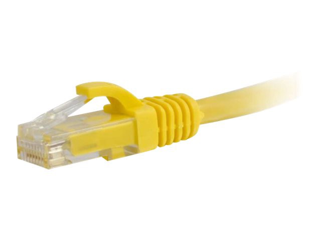 C2G Cat5e Snagless Unshielded (UTP) Network Patch Cable - patch cable - 5 ft - yellow