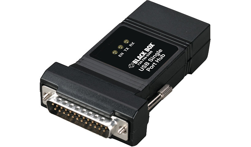 Black Box USB Single-Port Hub - serial adapter - USB - RS-422/485/530