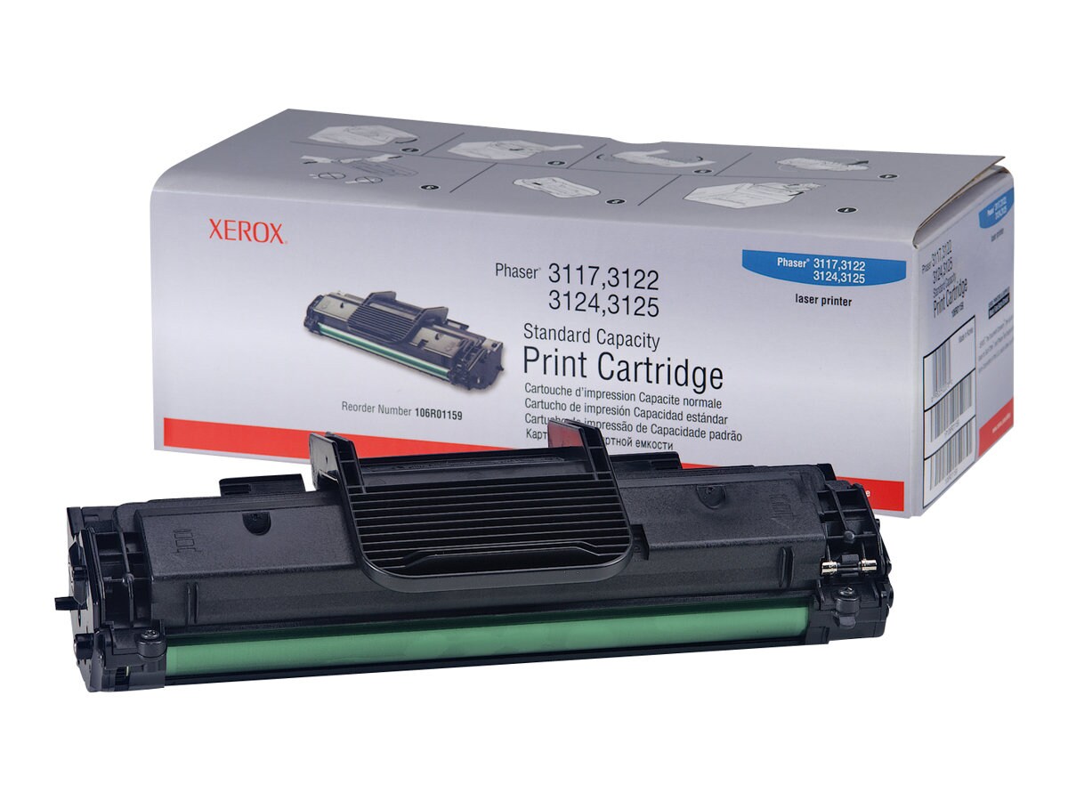 Xerox Phaser 3124 - black - original - toner cartridge