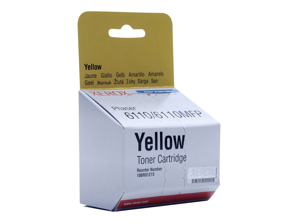 Xerox Phaser 6110 - yellow - original - toner cartridge