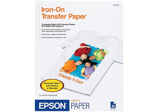 EPS IRON-ON TRANSFER 10SHT 8.5X11