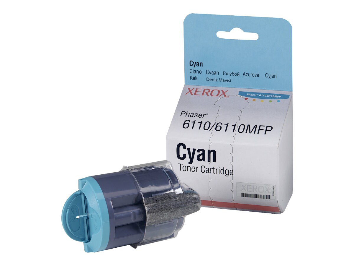 Xerox Phaser 6110 - cyan - original - toner cartridge