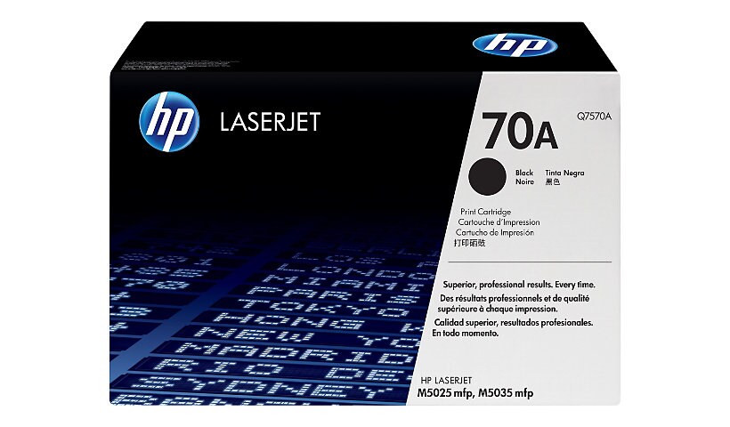 HP LaserJet 70A Black Toner Cartridge