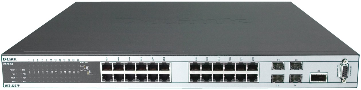 D-Link 24-Port Stackable Gigabit Wireless Switch