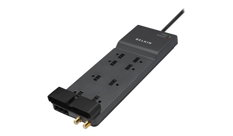 Belkin Surge Protector Power Strip - 8 AC Outlet and 12ft  Extension Cord - 3,550J