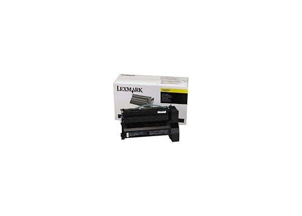 Lexmark C752L, C752, C760, C762 Yellow Print Cartridge