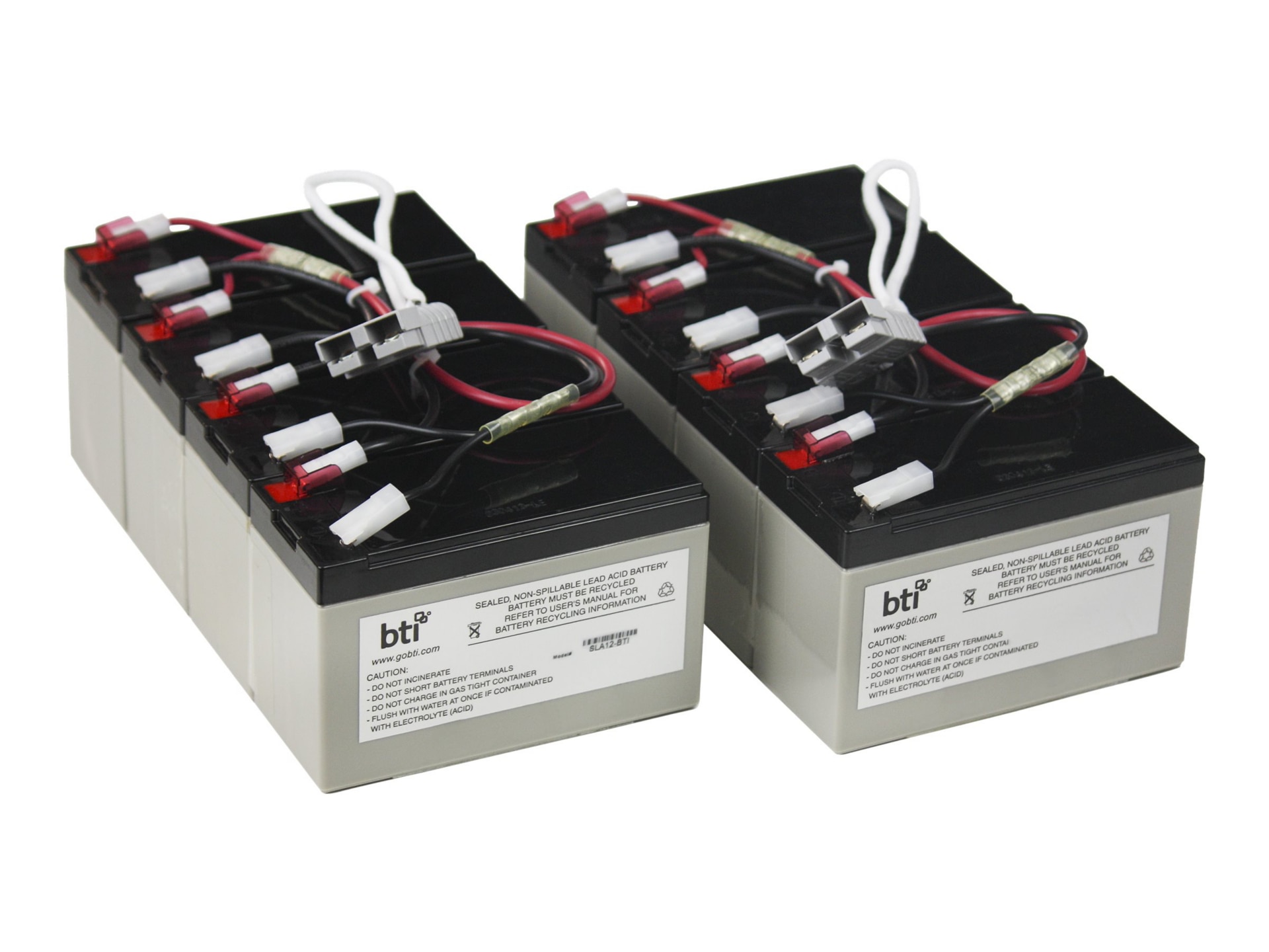 BTI RBC12-SLA12-BTI SEALED LEAD ACID BATTERY FOR APC - 2yr Warranty - DL220