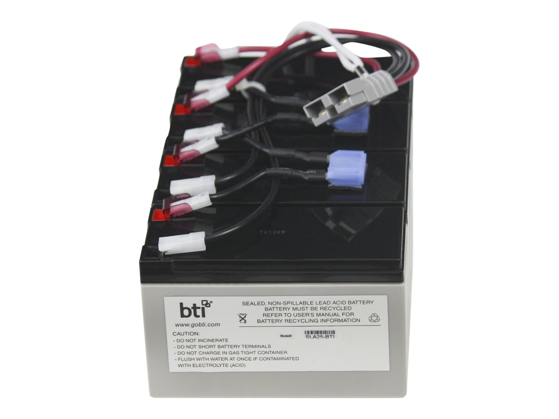 BTI Replacement Battery #25 for APC - UPS battery - lead acid