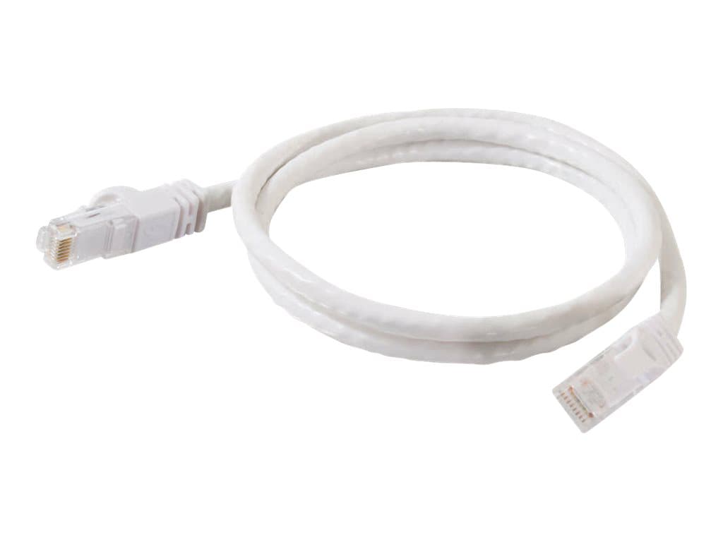 C2G 5ft Cat6 Snagless Unshielded (UTP) Ethernet Cable - Cat6 Network Patch Cable - PoE - White