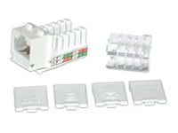 C2G Cat6 UTP Keystone Jack - White